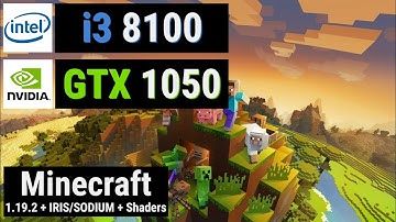 Core i3 8100 + GTX 1050 = MINECRAFT