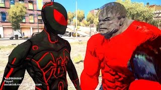 Spiderman vs Hulk - Tron Spider-Man