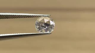 ダイヤモンド 0.565ct G SI-2 ローズカット ラウンド