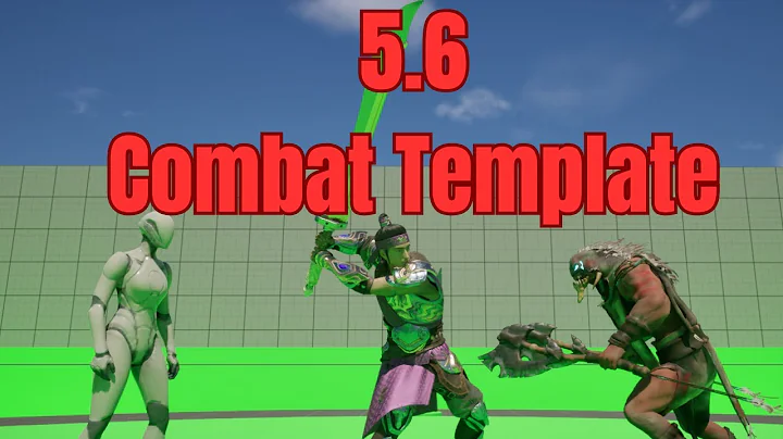 Unreal Engine 5.6 tutorial Combat Template New Combos and Characters