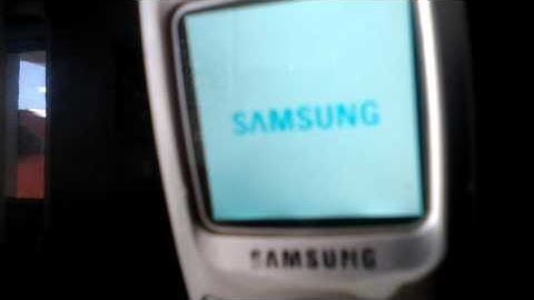 Samsung SGH-C200 Startup/Shutdown Animation 3