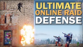 DEFENDING the ROCK BASE against ONLINE RAIDERS! - Rust Solo Survival DEFENDING the ROCK BASE against ONLINE RAIDERS! - Rust Solo Survival