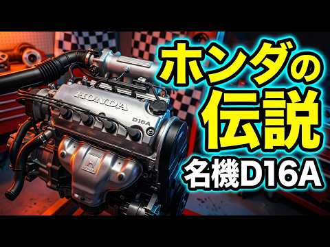 Defeat the 4A-G! The fierce battle of the D16A engine, secretly