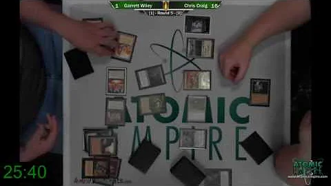 MTG Vintage - 22Mar2014 - Round 5 - Garrett Wiley ...