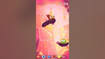 Cut the Rope Om Nom Frog Puzzle Games Android Games Walkthrough #402