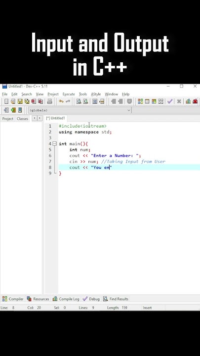Ready to dive into C++? Learn how to take user input and display output ...