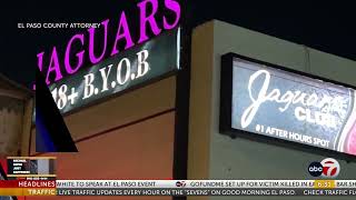 Career Overview Jaguars strip club in El Paso shuts down
