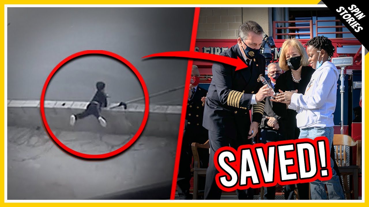 11YearOld boy honored as Hero after rescuing baby brother from