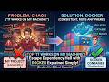 Stop Saying "It Works On My Machine!" (Docker Explained Simply) Containerize Your Code