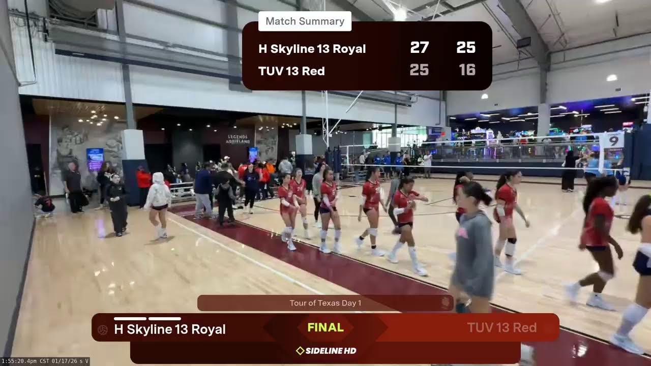 TUV 13 Red vs. H Skyline 13 Royal (2026.01.17)