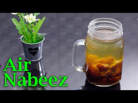 cara-membuat-air-nabeez-(-kurma-infused-water-)