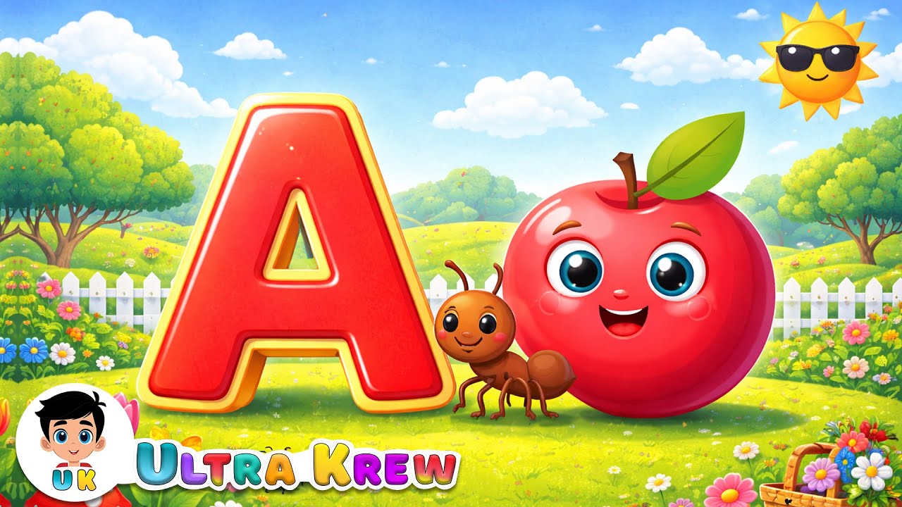 Phonics Song with Two Words Part 3 | ABC Alphabet Songs | A For Apple & ABC Sounds For Kids