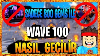 Hyper Ve Dj Tv Man Kullanmadan 800 Gems Kullan 100 Wave Geç Roblox Skibidi Toilet Tower Defense