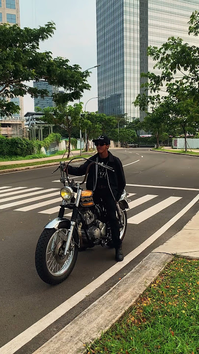 📍Alam Sutera #sx225 #siskaeee #chopperstyle #britishstyle