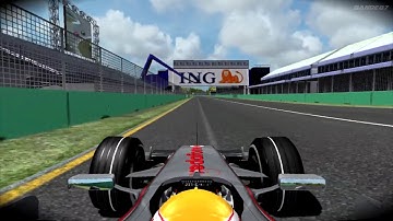 F1 Challenge 2008 - Lewis Hamilton Pole Lap Australia