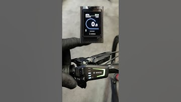 Bosch E Bike System on/off #shorts