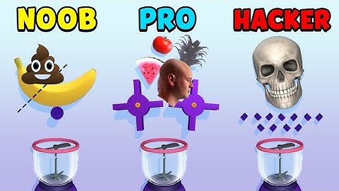 Good Slice! New Update 2021 All Knives Unlocked MAX LEVEL  noob vs pro vs hacker