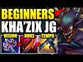 How to KHA'ZIX JUNGLE For BEGINNERS In S16! (Full Guide)