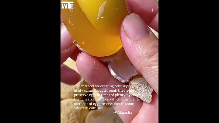 Century Eggs Upgraded, Subscribe To Watch Full Video @behindthewok