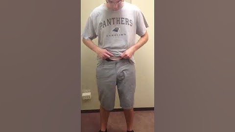 How to take your pants off