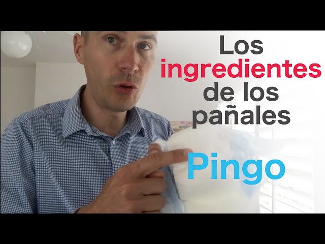 Cuales son los ingredientes que hemos elegido para los pañales Pingo? 