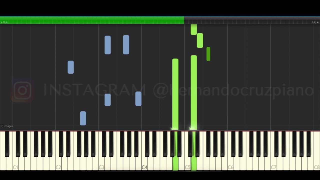 Jay Wheeler Ft Myke Towers La Curiosidad Piano Cover Midi tutorial Sheet  app Karaoke - YouTube