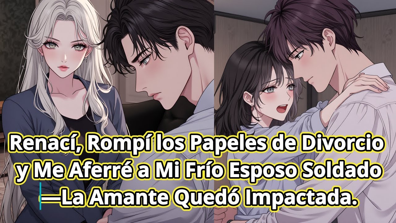 Renací, Rompí los Papeles de Divorcio y Me Aferré a Mi Frío Esposo Soldado—La Amante Quedó Impactada