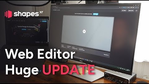 ShapesXR Update: New Web Superpowers and Figma Interactive Player
