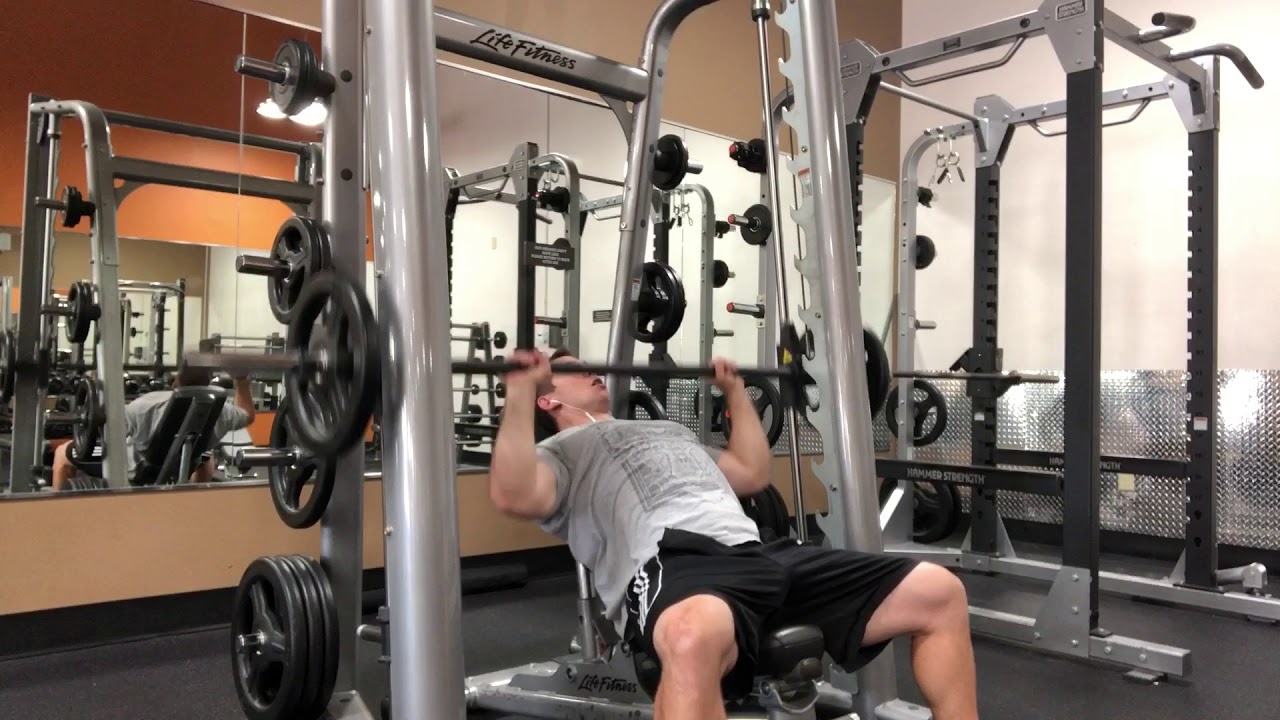 Chest Workout | Incline Smith Machine Plyo Press | Charlotte | NC ...