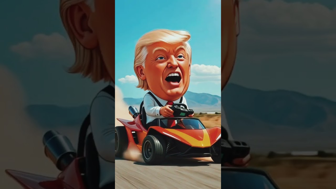 Trump Ka RC Car Adventure! 😂 Fun Cartoon Ride