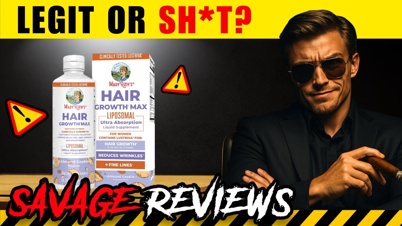 MaryRuth’s Hair Growth Max Liposomal Review: Does It Really Work in Weeks? (2026)