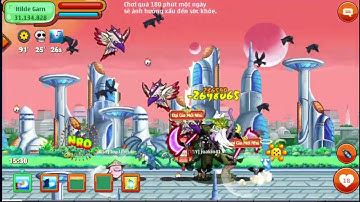 Fighting Hirudegarn in Dragon Boy Online for a Disciple! (Ngoc Rong Online)