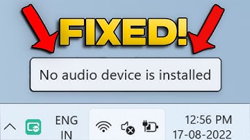 Geen audioapparaat geïnstalleerd Windows 11 (2025)