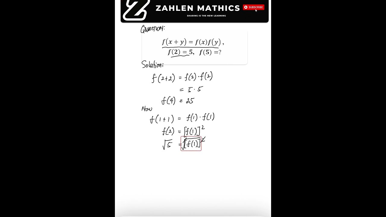 A Nice Algebra Puzzle Matholympics Logicpuzzles Brainexercise