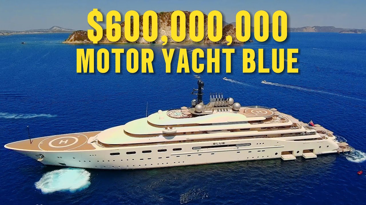 Inuti ”BLUE” — $600,000,000 Lürssen‑Superyacht
