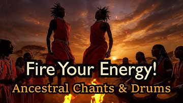 African Drums, Chanting & Healing Invocation | Meditation Music with Ancestral Energy, Earth Rhythms