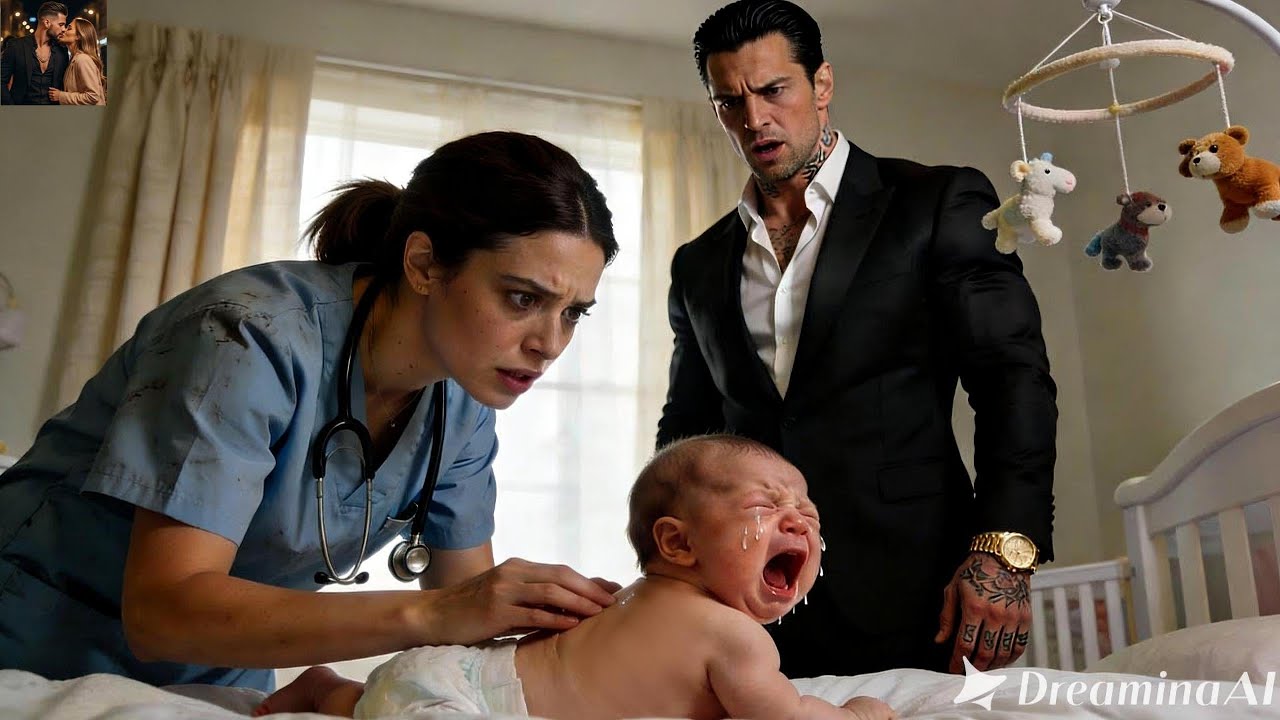 „Das Baby des Mafiabosses schreit bei Berührung – bis eine arme Krankenschwester das Undenkbare tut“