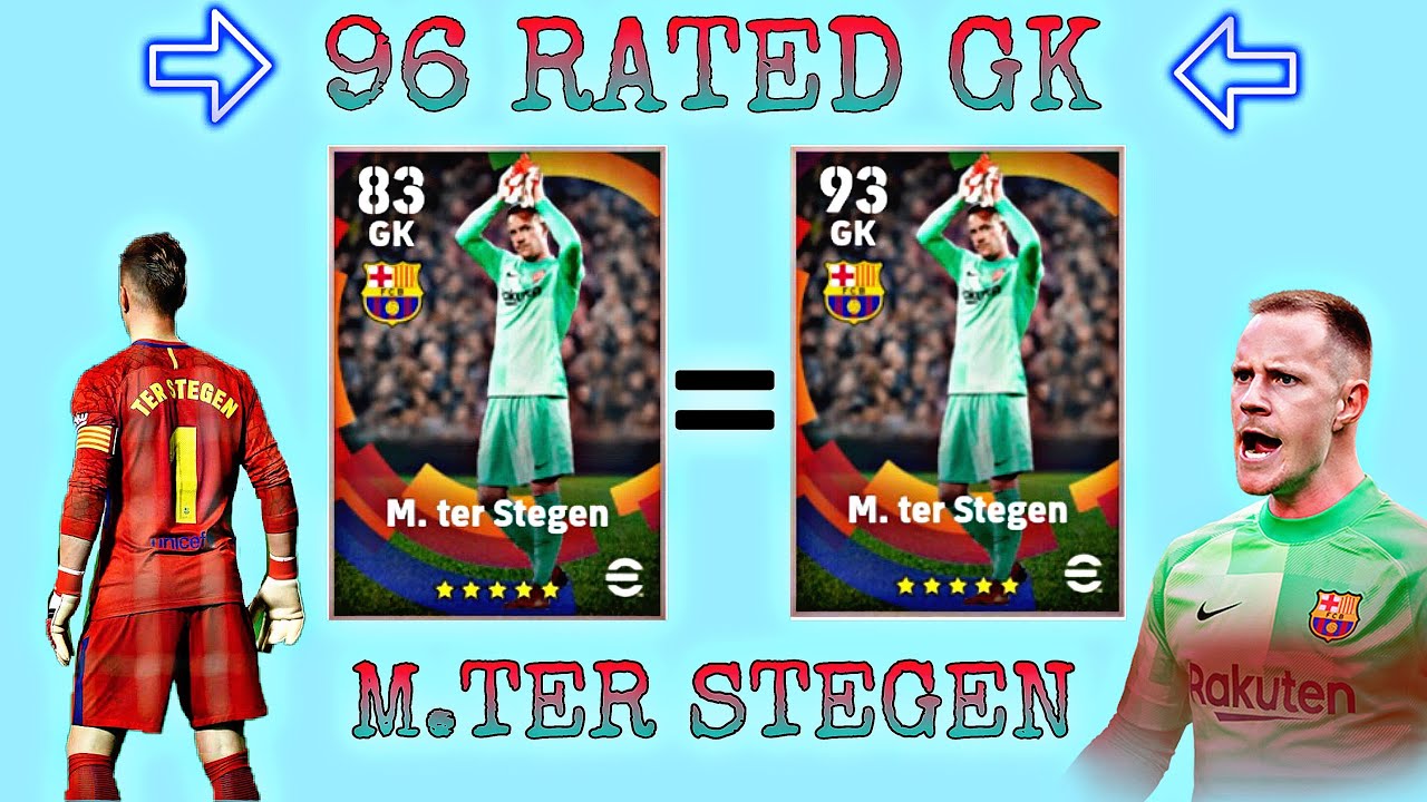 NIGHTMARE OF STRIKERS 😈| M.TER STEGEN 🔥| MAX UP LEVEL 🔝| EFOOTBALL PES ...