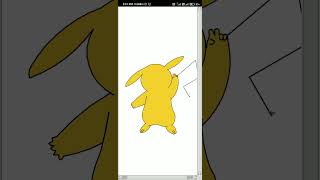 Pikachu drawing using python turtle