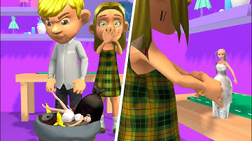 Doll Makeover 👸👗💄 All Levels Gameplay Android,ios