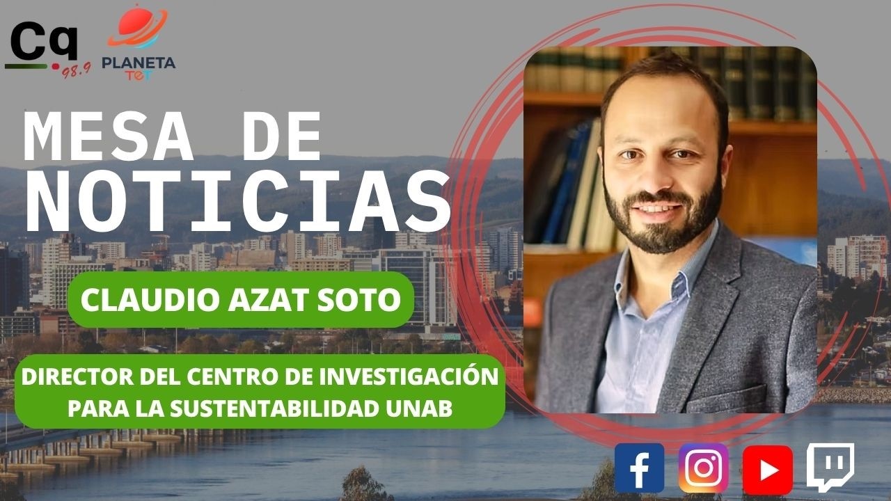 maxresdefault Claudio Azat Soto director del Centro de Investigación para la Sustentabilidad de la UNAB
