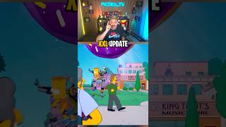 Fortnite Update in 60 Sekunden — WTF 😂 Mega Homer 👀 #fortnite #simpsons