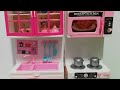 13 Minutes Satisfying with Unboxing Pink Barbie Doll Bedroom,Kitchen Collection Review Toys | ASMR