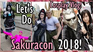 Let's Go to Sakuracon 2018 (Cosplay Vlog)