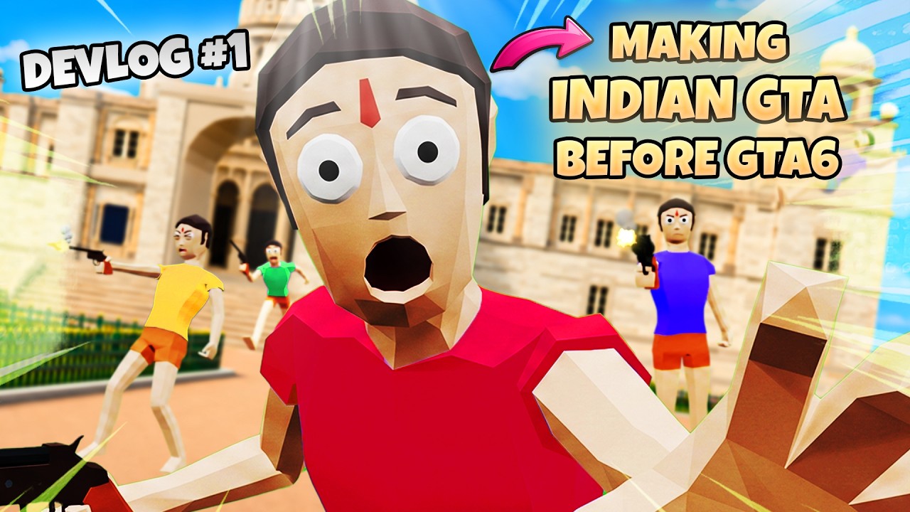 I am making INDIAN GTA before GTA 6 ?? |  DEVLOG-01 | HINDI DEVLOG