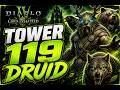 Diablo 4 Season 13 | Companion Druid Tower 119 Clear (Lord of Hatred DLC)