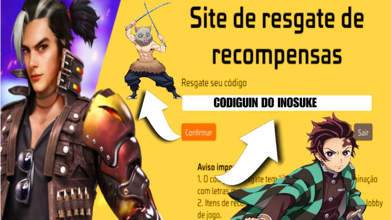 CODIGUIN FF infinito: como obter recompensas gratuitas no Free Fire