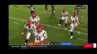 Markus Bailey And Akeem Davis-Gaither With A Very Impressive Way To Be There On The Play