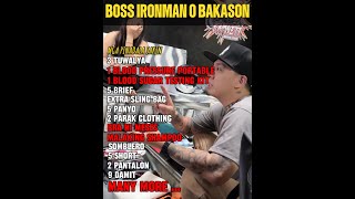 BOSS IRONMAN O BAKASYON