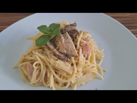 Spaghetti Jamur Merang